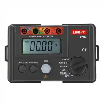 Uni-t UT522 Dijital Topraklama Megeri Test Cihazı