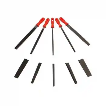 Vinko VI29311 Victor 8 5li Plastik Saplı Eğe Takımı