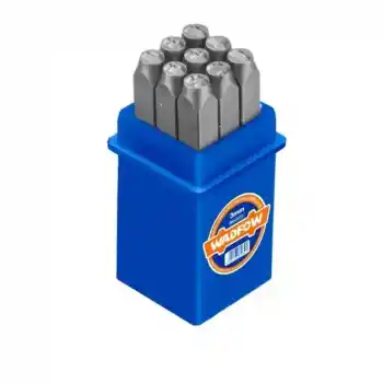 Wadfow WCC9593 Rakam Zımba Seti 9 Parça 3 mm
