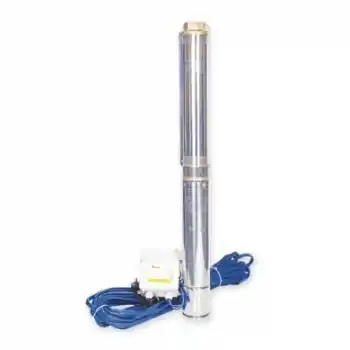 Water Sound 4SDM 10/10 2HP 4 30 Metre Kablolu ve Panolu Paket Dalgıç Pompa