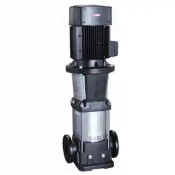 Water Sound CV45-4T 20HP Trifaze Paslanmaz Çelik Dik Milli In Line Pompa