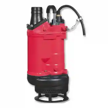 Water Sound KBD22.2 3HP 2 Trifaze Endüstriyel Tip Uzun Süreli Çalışmaya Dayanıklı Karıştırıcılı Çamur Pompası