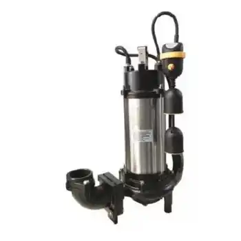 Water Sound V2200CA 3HP Trifaze Asansör Flatörlü Süper Öğütücülü Drenaj Pompası