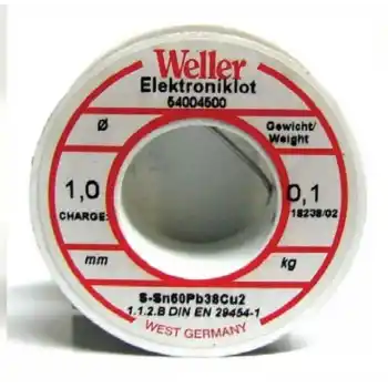 Weller EL 60/40-25 Kendinden Pastalı Lehim Teli
