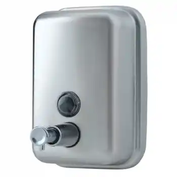 Genesit GS11 Manuel Butonlu Sıvı Sabun Verici | 304 Satine