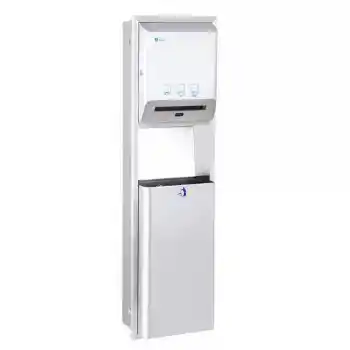 Xinda GSG63E-R Sıva Üstü Fotoselli Kağıt Havluluk Çöp Kovası Kombinasyonu