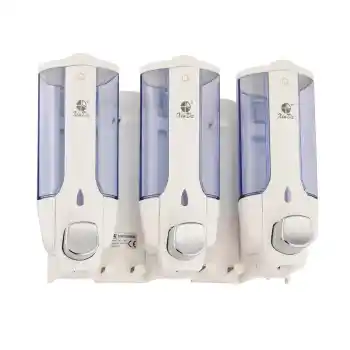 Xinda ZYQ138T Beyaz Manuel Üçlü Sıvı Sabun Verici