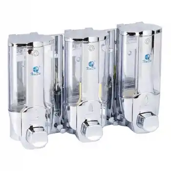 Xinda ZYQ138T Silver Üçlü Butonlu Sıvı Sabun Verici