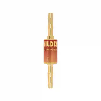 Yıldız 1018 Q6,3mm Asetilen Propan Hidrojen Doğalgaz Hortum Arası Alev Emniyet Valfi