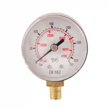 Yıldız 51315-50 230 Bar Kadran sonu 315 Bar Basınç Göstergesi