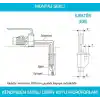Baymak DP 151 M Derin Kuyu Hidroforu 50 Lt E30 Enjektörlü