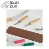 BeaverCraft LS7P03 Deri Parlatma Kayışı ve Macunu Seti 4 Parça