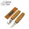 BeaverCraft S01 Ahşap Kuksa Kaşık Oyma Bıçağı Seti 4 Parça