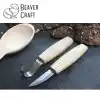 BeaverCraft S01 Ahşap Kuksa Kaşık Oyma Bıçağı Seti 4 Parça