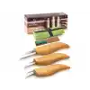 BeaverCraft S15 Çip Oyma ve Yontma Bıçağı Seti 6 Parça