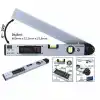 BTS 12471 2 Sulu Dijital Açı Ölçerli 16 400 mm Su Terazisi