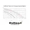 Duffmart FSP750C Temiz Su Dalgıç Pompası