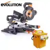 Evolution 048-0003A R210SMS+ Kızaklı Gönye Kesme Makinesi 210mm