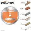 Evolution 052-0003A R255SMS+ Kızaklı Gönye Kesme Makinesi 255mm