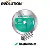 Evolution A355TCT-80CS Alüminyum Daire Testere Bıçağı, 355mm