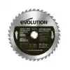 Evolution GW255TCT-40 Ahşap Daire Testere Bıçağı, 255mm