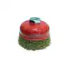 Hawk 10111 65 mm Dalgalı Sarı Telli Çanak Fırça