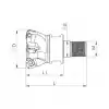 Heikenei VT 42x6 M16 LOGU 0303 Vidalı Tarama Başlığı (High Feed)  KYCR