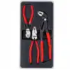 Knipex 00 20 10 Kombine Pense+Yan Keski+Fort Pense Seti