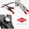Knipex 00 20 10 Kombine Pense+Yan Keski+Fort Pense Seti
