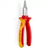 Knipex 22 06 160 Yuvarlak Kargaburun Pense