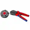 Knipex 97 33 03 MultiCrimp Değiştirilebilir Çeneli Pabuç Sıkma Pensesi