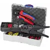 Knipex 97 90 10 Kablo Bağlantı Uçları için Elektrikli Sıkma Seti