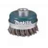 Makita D-29290 Kaynak Temizlik Burma Telli Konik Çanak Fırça 100xm14x2mm