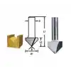 Makita D-47896 Dalma “V” Kanal Freze Bıçağı (Çift Bıçak)