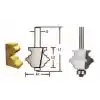 Makita D-48860 Rulmanlı Multi Profil Freze Bıçağı (Çift Bıçak)