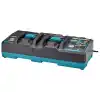 Makita DC40RB XGT® 40V Max Bataryalar için Çift Şarj Cihazı