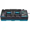 Makita DC40RB XGT® 40V Max Bataryalar için Çift Şarj Cihazı