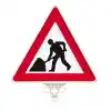 MaxSafety MS1-2807 Üçgen Trafik Uyarı Levhası