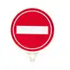 MaxSafety MS1-2904 Yuvarlak Trafik Uyarı Levhası