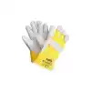MaxSafety PANTER Sarı Deri Eldiven