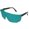 MaxSafety S400 Buğulanmaz Yeşil Cam Gözlük