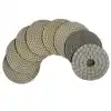 Procut 51171 8 Parça 100mm Kuru Yüzey Silme Pedi
