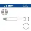 Proscr SCR03071 PH0 75mm Yıldız Bits Ucu