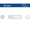 Proscr SCR03201 T7 25mm Delikli Torx Bits Ucu