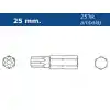 Proscr SCR03205 T9 25mm Delikli Torx Bits Ucu