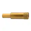 Proter 12mm HEX/Gold Granit ve Mermer Delme Panç