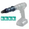 Rapid RP160 Perçin Somun Adaptörü (Şarjlı Matkap Için)