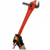 Ridgid 89445 3 Ağır Tip 90° Sondaj Boru Anahtarı 24 600 mm