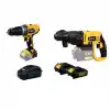 Rtrmax Akülü RTX1820B Darbeli Matkap, RTX1855B Pnömatik Matkap Seti