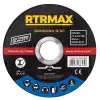 Rtrmax RDG11560 115x6.0x22 Çapak Alma Diski